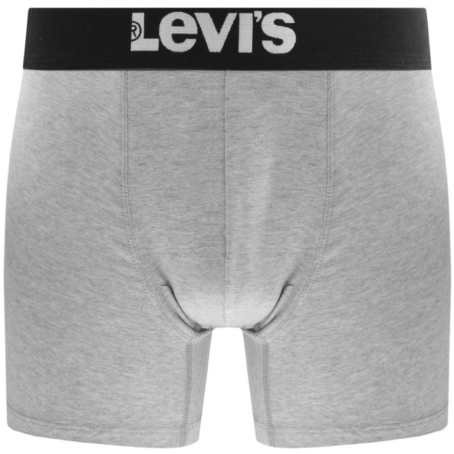 Alternative Image for ProductLevis Men Solid Underwear 2 Pack Trunks Grey2